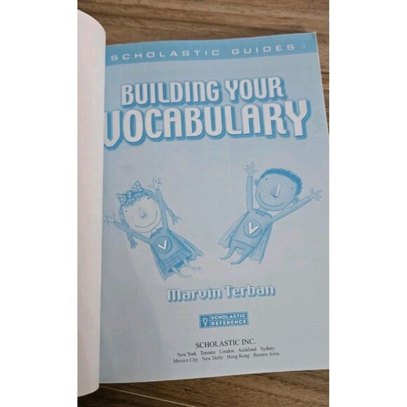 Building Your Vocabulary & Making It Great! Scholastic Guides Paperback Terban - Picture 6 of 7